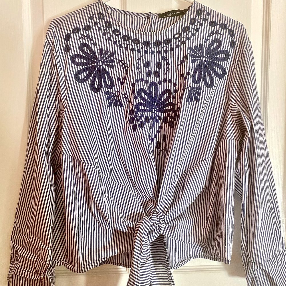 Zara Lace Blouse Shirt